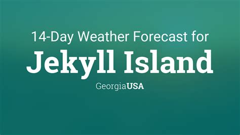 Be prepared with the most accurate 10-day forecast for Jekyll Island, GA, United States with highs, lows, chance of precipitation from The Weather Channel and Weather.com. 
