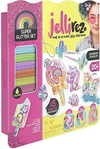 Jellirez - Glitter Set, crea tus joyas con gelatina y ... - Amazon