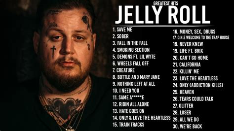 Jelly Roll 2024 Tour Setlist. Recent setlist playlist of shine