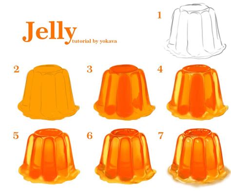 Jelly tutorial by yokava Digital painting tutorials, Digital art
