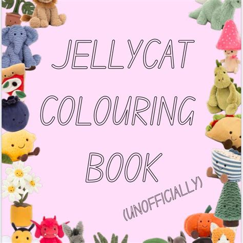 Jellycat Coloring Book