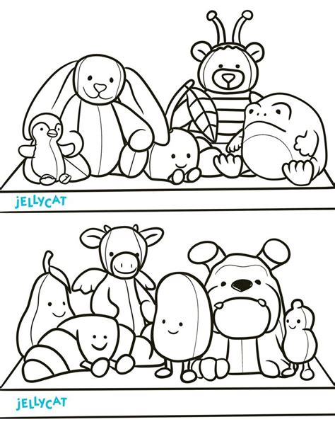 Jellycat Coloring Pages