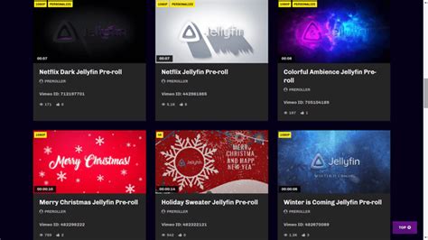 Jellyfin intros plugin