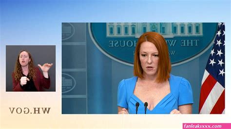 Jen psaki boobs. The debut, in which Psaki argued for the left to embrace the “woke” label and interviewed New York City Mayor Eric Adams on a subway car, brought in 1.094 million total viewers at 12 p.m. 