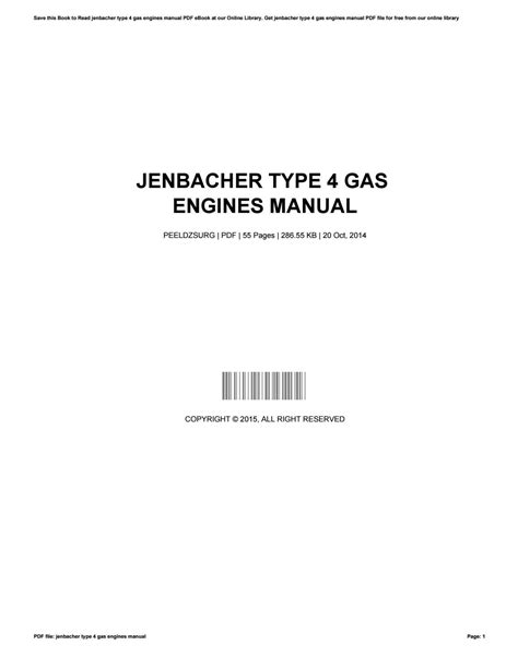 Jenbacher type 4 gas engines manual. - Finanziamento per gestori non finanziari ppt.