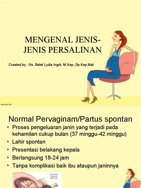 Jenis Jenis Persalinan