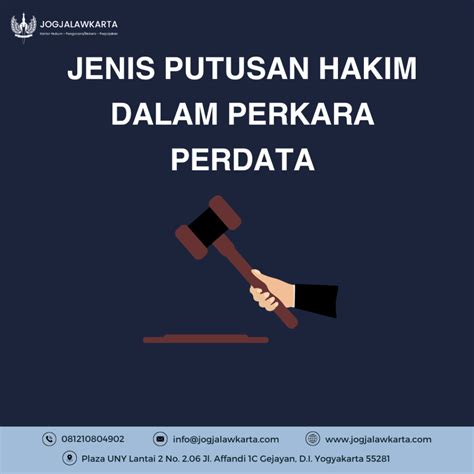 Jenis Putusan Perdata