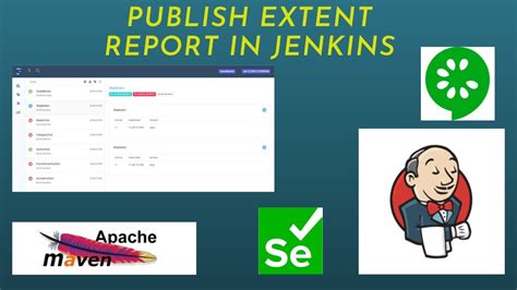 Jenkins extent report plugin.  Extent It would be really great if corresponding Jen...