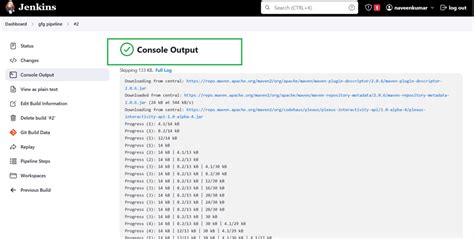 Jenkins hide console output.  However, Jenkins pipeline prints standard outpu...