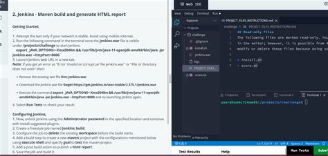Jenkins maven build and generate html report fresco play.  Add your directory...