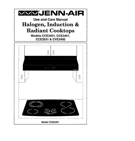 Jenn air induction cooktop user manual. - 2007 jayco travel trailer repair manual.