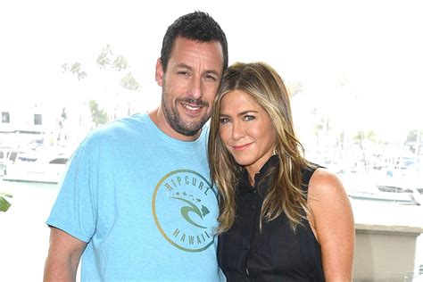 Jennifer aniston adam sandler. According to Adam Sandler, he met Jennifer Aniston during the ‘90s when they met for breakfast at Jerry’s Deli when she was “dating” one of his friends. After speaking about their introduction, both actors confirmed they love each other and Aniston even said they “must have been family, like real family in a past life” since they ... 