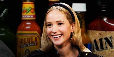 Jennifer lawrence hot ones. Jennifer Lawrence Sobs in Pain While Eating Spicy Wings: Thu Jun 22, 2023: 7: John Mulaney Seeks the Truth While Eating Spicy Wings: Thu Jun 29, 2023: 8: Lewis Capaldi Grasps for a Lifeline While Eating Spicy Wings: ... Hot Ones Classics: Bert Kreischer Relives His First Encounter with the Wings of Death: Thu May 11, 2023: S pecial: The … 