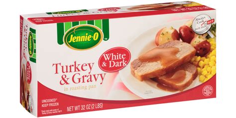 Ingredients & Nutrition Facts. Turkey - White, Dark and Mechanically Separated Turkey Containing up to 23% of a Solution of Turkey Broth, Salt, Sugar, Sodium Phosphate, Flavoring. Gravy - Water, Modified Food Starch, Sweet Whey Solids (Milk), Cornstarch, Autolyzed Yeast Extract, Salt, Caramel Color, Calcium Caseinate (Milk), Chicken Fat, Onion .... 