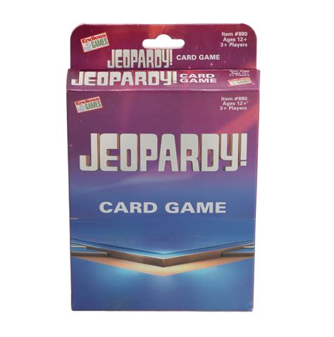 Jeopardy! Card Game - Endless Games