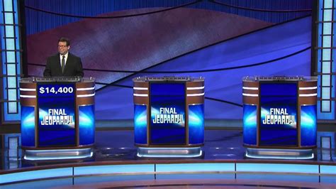 Ray was on fire in Double Jeopardy, picking up the first