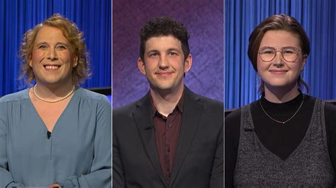 5 Unforgettable Reactions to Winning Jeopardy! Contestant J!Effect. 11.30.2016. Ken Jennings: ‘Jeopardy! Changed Everything’. See who's competing this week, find out who our returning champion is and …. 
