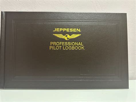 Jeppesen Professional Pilot Logbook 10001795 New *N eBay