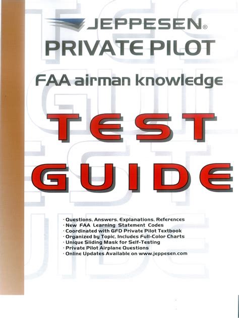 Jeppesen faa airman knowledge test guide. - Free l a 2nd ed corley guide l a.