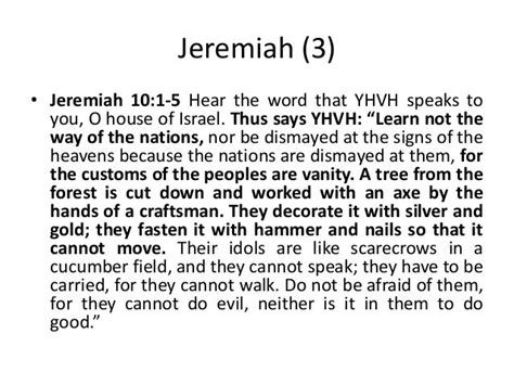 Jeremiah 10 1 5 slidesharedocs