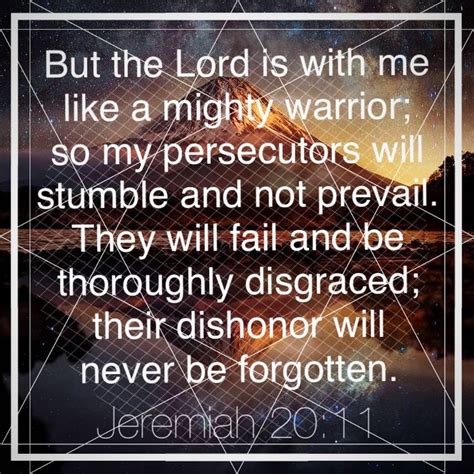 Jeremiah 20:11 - BibleGateway