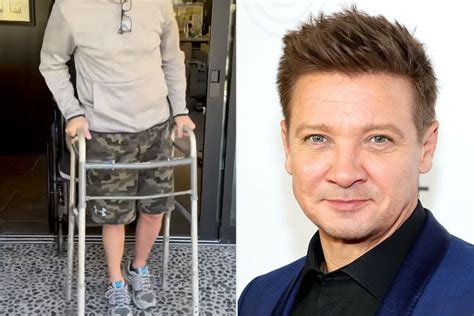 Jeremy Renner shares video of him walking again after snowplow accident