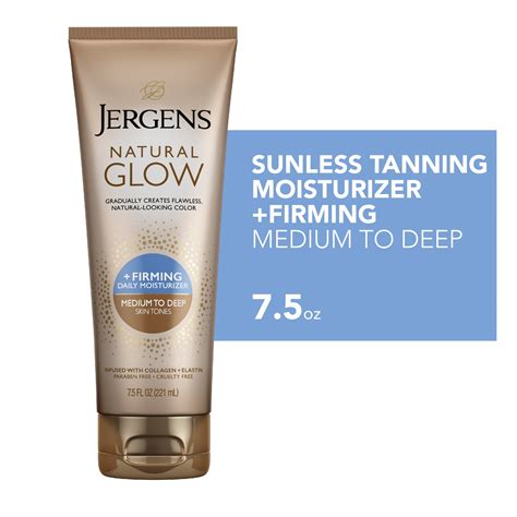 Jergens Natural Glow +FIRMING Body Lotion, Medium to Deep …