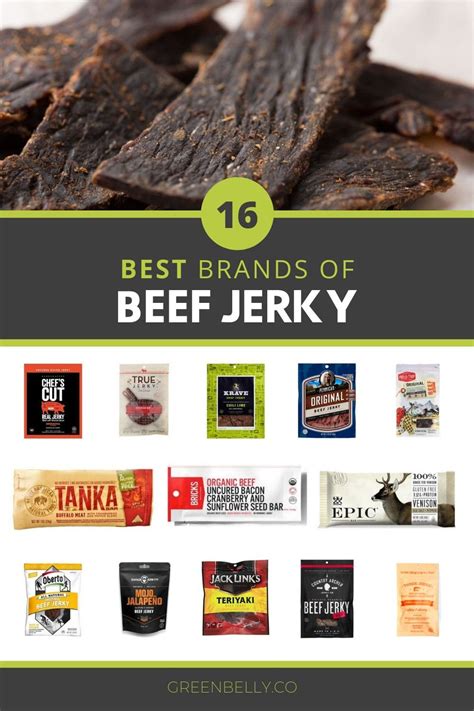 Jerky brands. Category: Peppered First Runner-Up: 365 Organic Beef Jerky Peppered Rating: 7.78 This smoky-sweet jerky hails from Whole Foods Market’s store brand. Related: The 20 Best Organic Foods 
