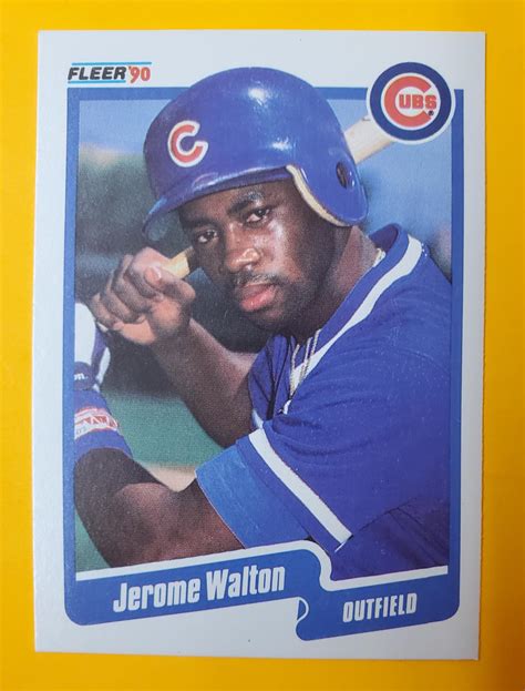 Jerome Walton Home Runs Baseball Almanac