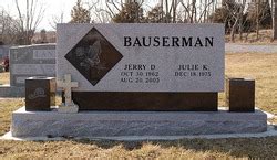 Jerry Dwayne Bauserman (1962-2005) - Find a Grave Memorial