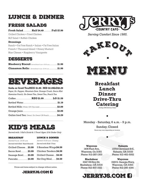 Jerry j's menu. Things To Know About Jerry j's menu. 