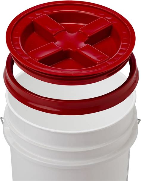 Jerrycanshop - White Bucket with Lid 5 L - Amazon