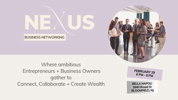 Jersey Networking Events Eventbrite