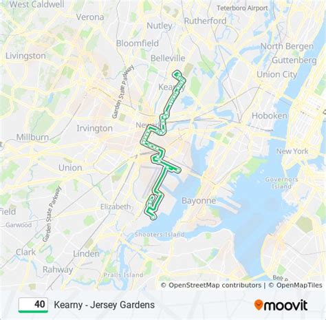 Take the line 24 bus from Broad St At Jersey St to Jersey Gardens - Cinema Bus Stop 24; $1 - $5. Taxi • 5 min. Take a taxi from Elizabeth Station (NJ Transit) to Jersey Gardens - Main Entrance 3 miles; $12 - $16. Walk • 1h 6m.. 