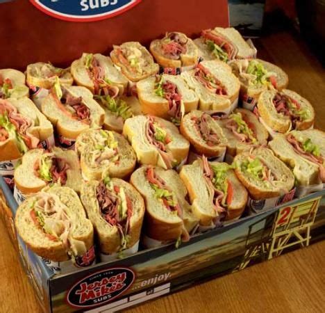 Jersey mike's party platter. Things To Know About Jersey mike's party platter. 