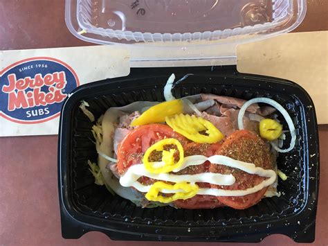 So, guys, haven't had the unwich but commonly heard it's too little food for too much money. My husband and I can still crush pretty copious amounts of food on keto (particularly when IFing). ... I’ve been craving Jersey Mike’s so bad for a long time but I don’t enjoy their subs in a tub. A Jimmy John’s opened up next to me and I heard .... 
