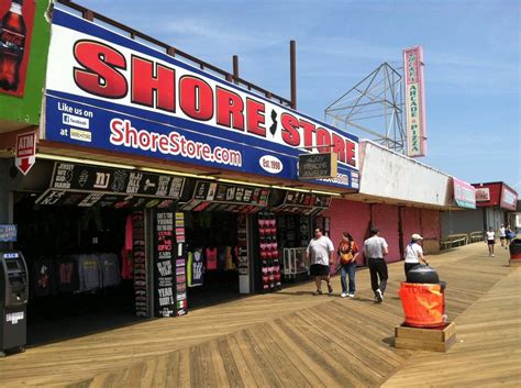 Jersey shore boardwalk shore store. Next to the famous Paramount Theatre and Convention Hall, the boardwalk is impressive with many food and drinks outlets along its considerable length running adjacent with the seafront. Nearby the famous Stone Pony Club is worth a visit. Visited September 2023. Traveled as a couple. Written September 26, 2023. 