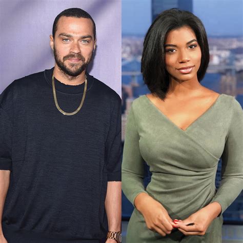 Jesse Williams and new girlfriend Taylor Rooks pictured together