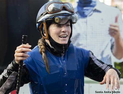 Jessica pyfer. Jessica Pyfer, who rides the Southern California circuit, was the winner of top Apprentice Jockey. Advertisement The big award went to Knicks Go, who won both Horse of the Year and top Older Dirt ... 