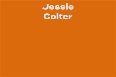 Jessie Colter - Facts, Bio, Career, Net Worth AidWiki