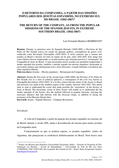 Jesuítas espanhóis no sul do brasil, 1842 1867. - Educational review manual in urology 2015.