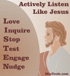 Jesus Actively Listened - Christ-like Listening Is Active