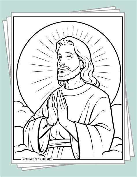 Mother's Day Card Coloring Page