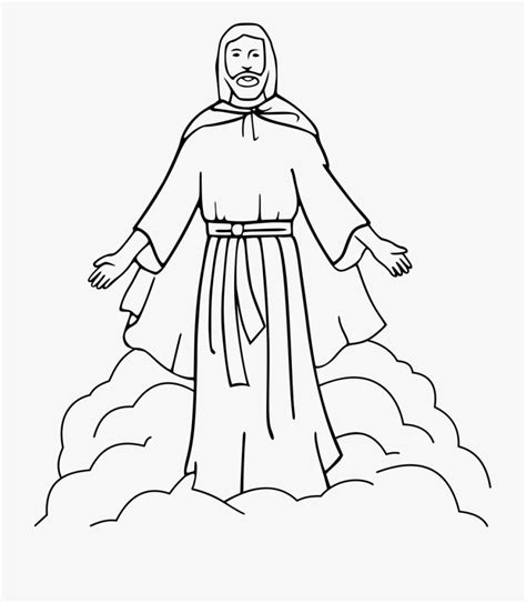 Jesus Clipart Coloring and other clipart images on Cliparts pub™