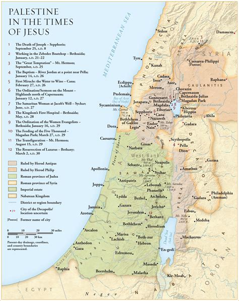 Jesus Time Map