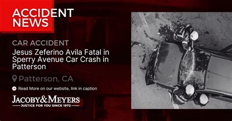 Jesus Zeferino Avila Killed in Car Crash on American Eagle Avenue [Patterson, CA]