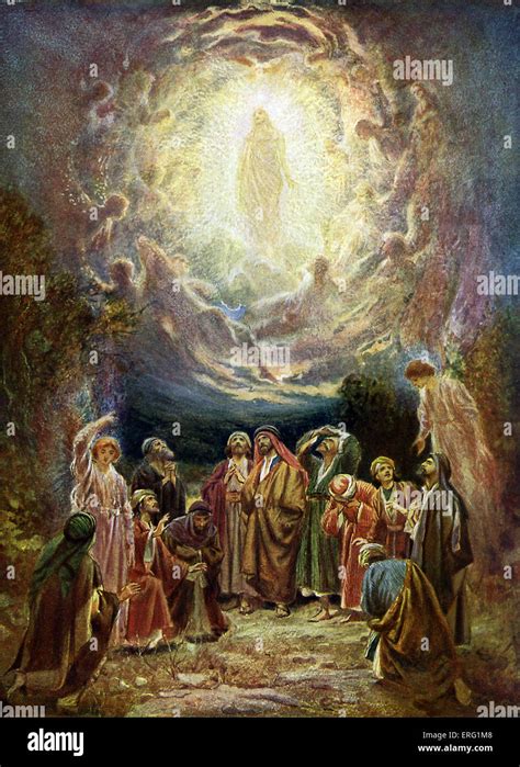 Jesus ascension heaven Stock Photos and Images - Alamy