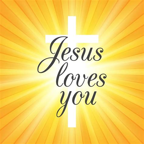 Jesus loves u. 