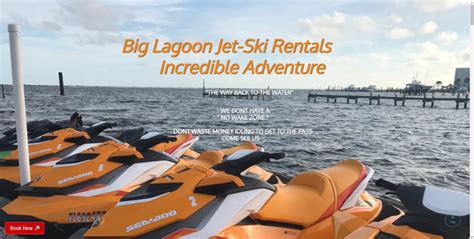 Check out our guide for renting a jet ski or taking a tour. Located right on the Gulf of Mexico and the lovely Santa Rosa Sound, our Pensacola resort is a great location for water activities! We offer watersport rentals to all our guests. You can rent a jet ski from us and feel the thrill of speeding on the sound. 