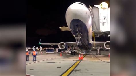 Jetblue plane jfk. Oct 23, 2023 · A JetBlue plane shockingly tipped backward at the gate at JFK Airport after a flight from Barbados.X / @ABrunky The mishap occurred “due to a shift in weight and balance,” the airline said ... 